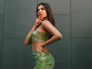 Malavika Mohanan serves ultimate glam look in a white thigh-high slit dress & sets internet on fire; PHOTOS