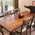 Rustic Wood Dining Table